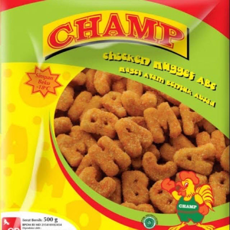 

champ nugget ayam ABC 500 gr / yogyakarta