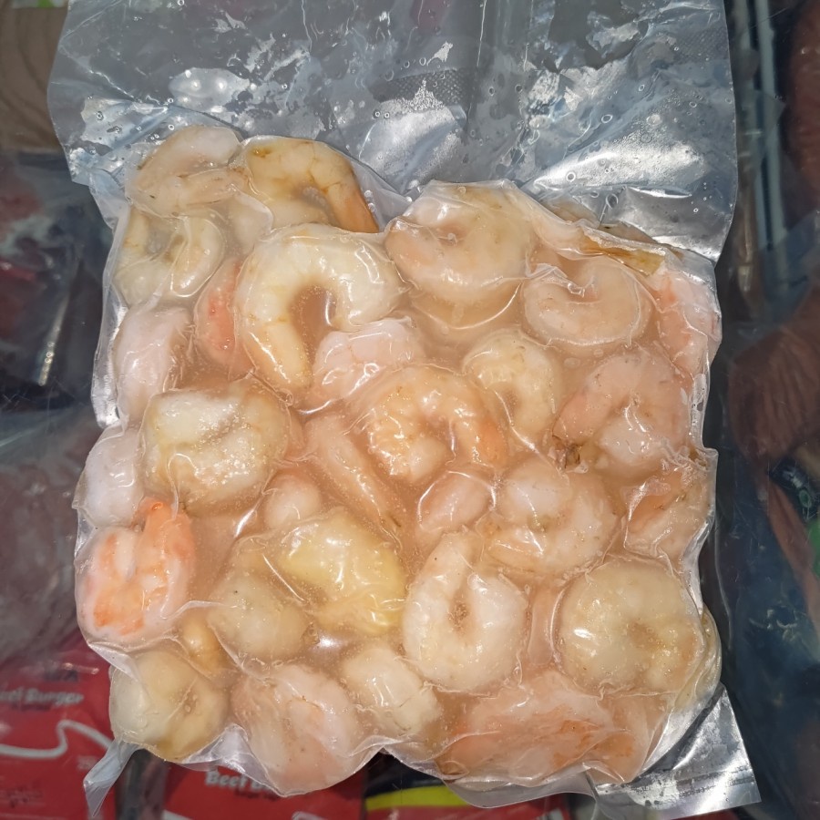 

Udang beku kemasan polos 500 gr