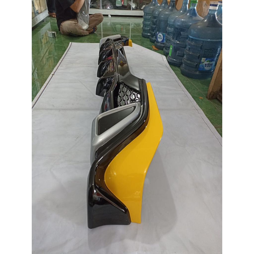 BODYKIT BELAKANG ALL NEW BRIO URBANITE CARNIVAL YELLOW