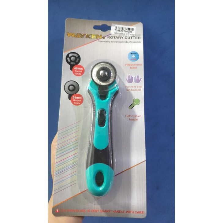 Rotary Cutter Wayken 28mm / 28 mm Alat / Gunting Potong Bahan