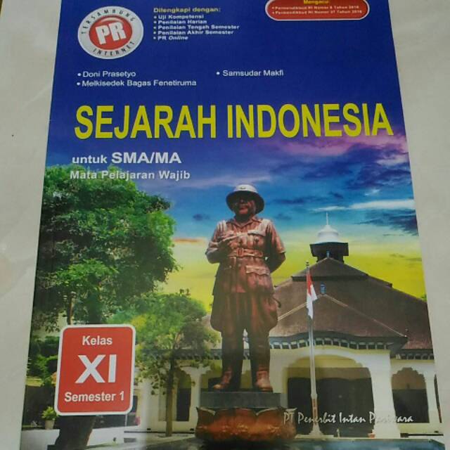Buku PR Sejarah Indonesia kelas 11A
