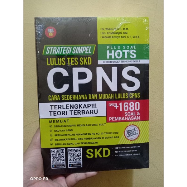 BUKU STRATEGI SIMPEL LULUS TES SKD CPNS / BUKU SOAL CPNS / BUKU SKD CPNS 2021