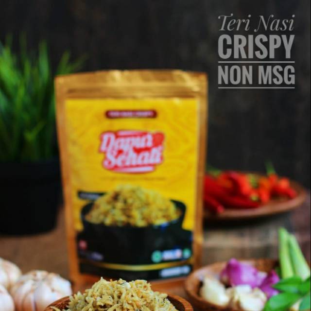 

Dapur Sehati Teri Nasi Crispy