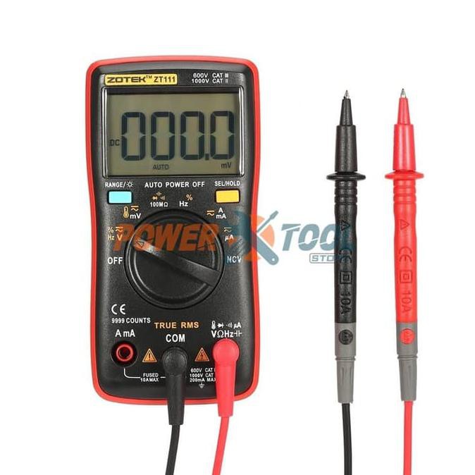 ZOTEK MULTIMETER / AVOMETER DIGITAL / MULTITESTER DIGITAL (ZT111)
