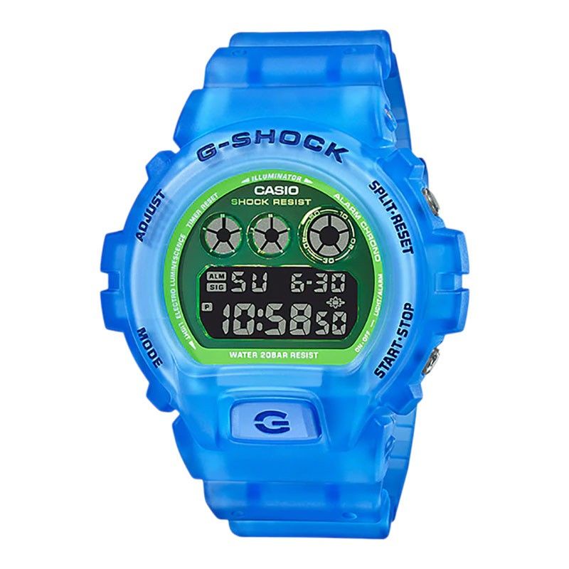 Terbaru Jamtangan pria Gshock DW-6900LS-2DR fullset Original garansi resmi 2thn