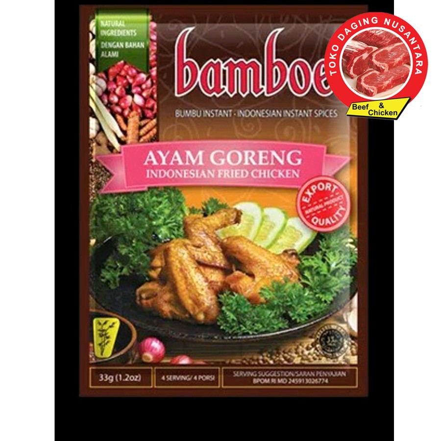 

Bamboe Bumbu Ayam Goreng33gr