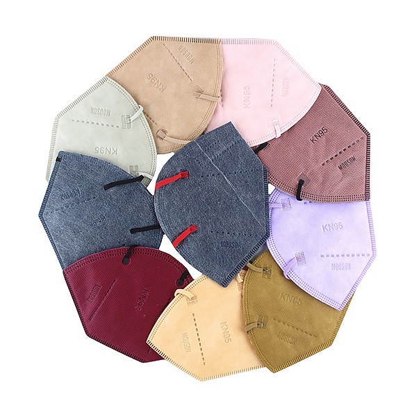 Masker KN95 Mouson isi 10 pcs Masker KN95 Warna