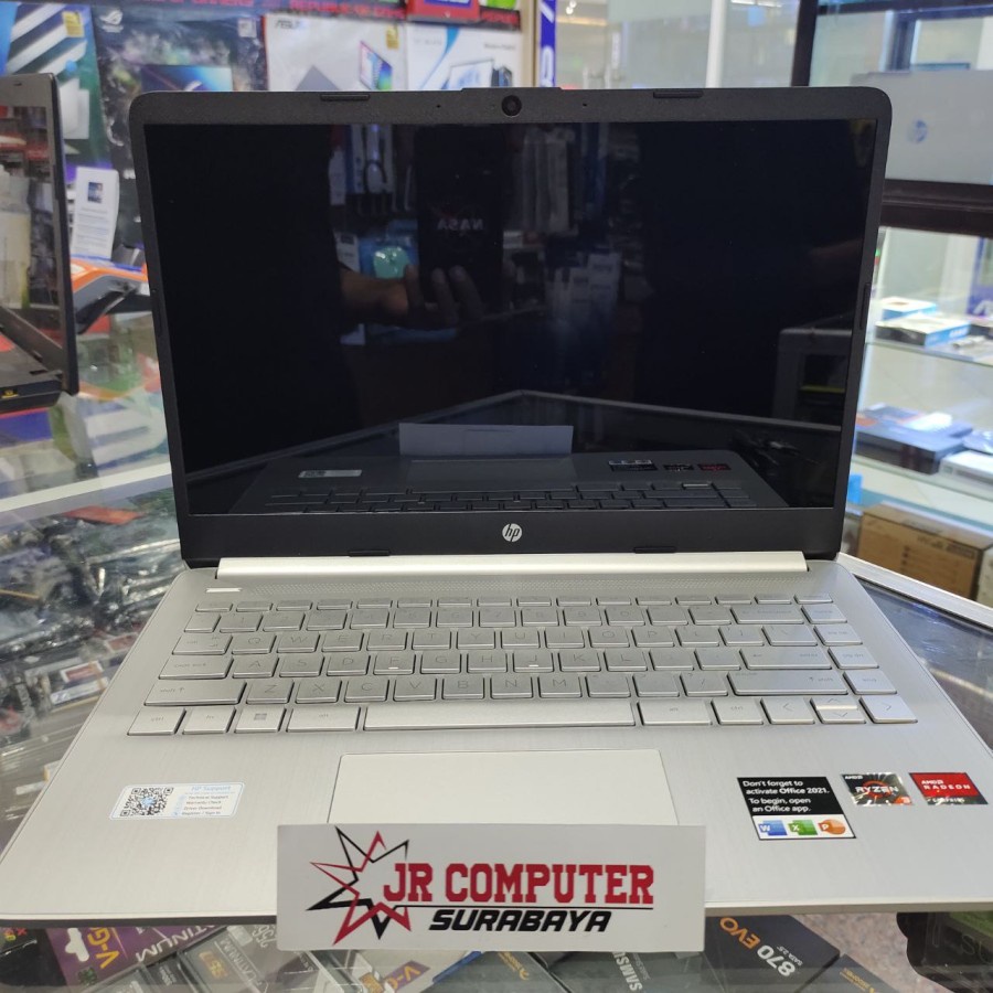LAPTOP HP 14s-FQ0576/77 AMD Ryzen 3-3250U|8GB|512GB|14|Win+OHS Ori