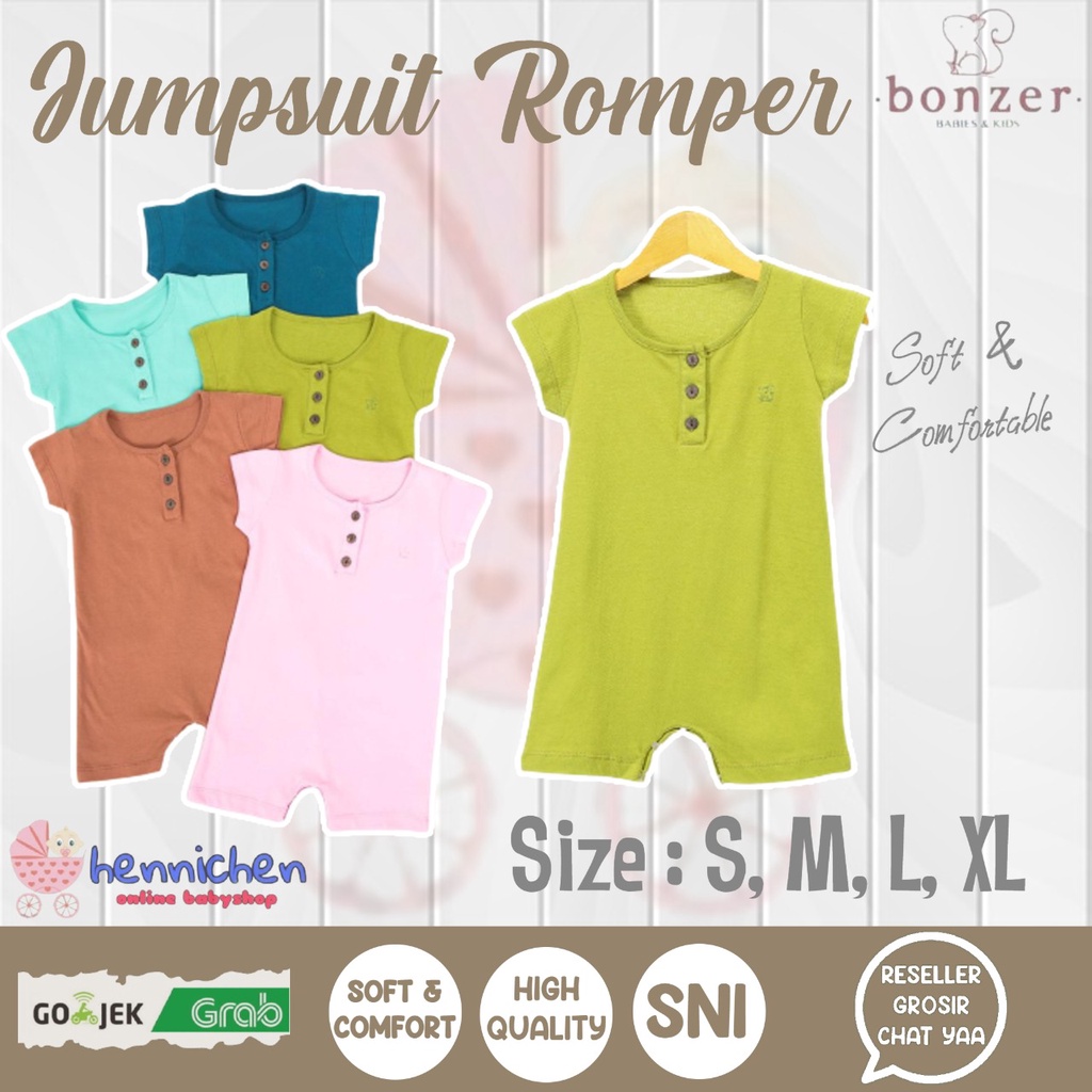 PROMO 7.7 PROMO BAJU LEBARAN MURAH BONZER PLAYSUIT Jumpsuit Romper bayi, Jumpsuit bayi, jumper bayi, Pakaian bayi