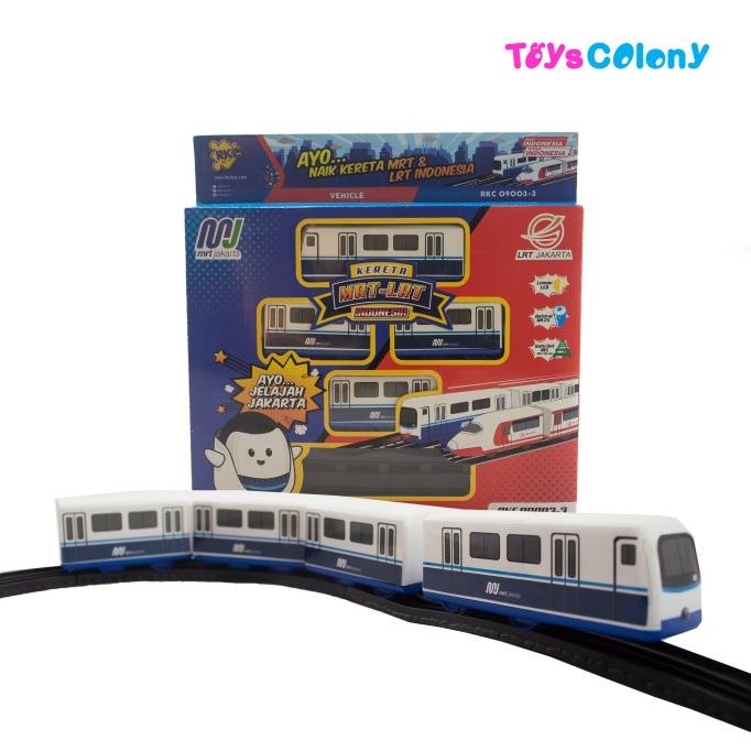 Kereta Mainan MRT dan LRT Train and Track RKC09003-3