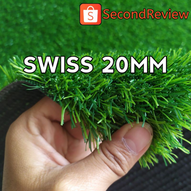 RUMPUT SINTETIS SWISS 20MM MURAH 100X100 CM Shopee Indonesia RUMPUT SINTETIS SWISS 20MM MURAH 100X100 CM Shopee Indonesia
