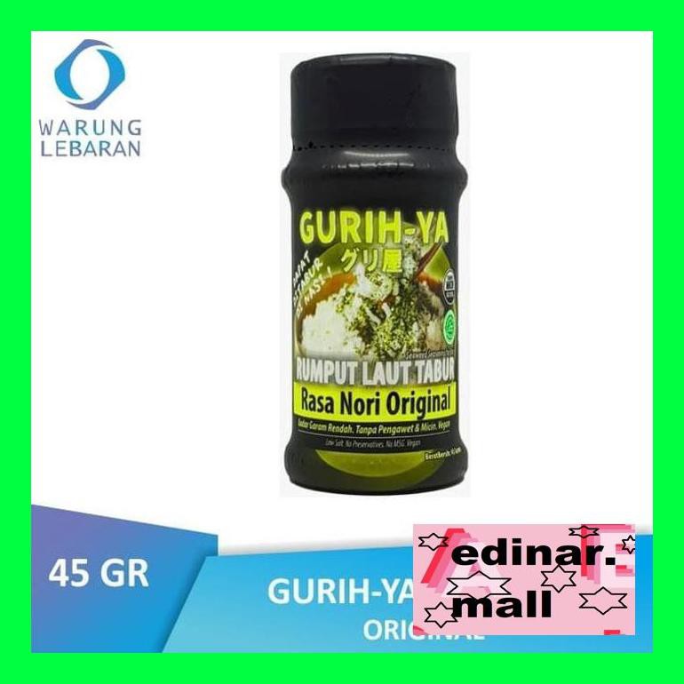 

50Siusbu Gurih-Ya Seaweed Seasoning Original 45 Gr | Bumbu Tabur Gurih Ya Bud050S