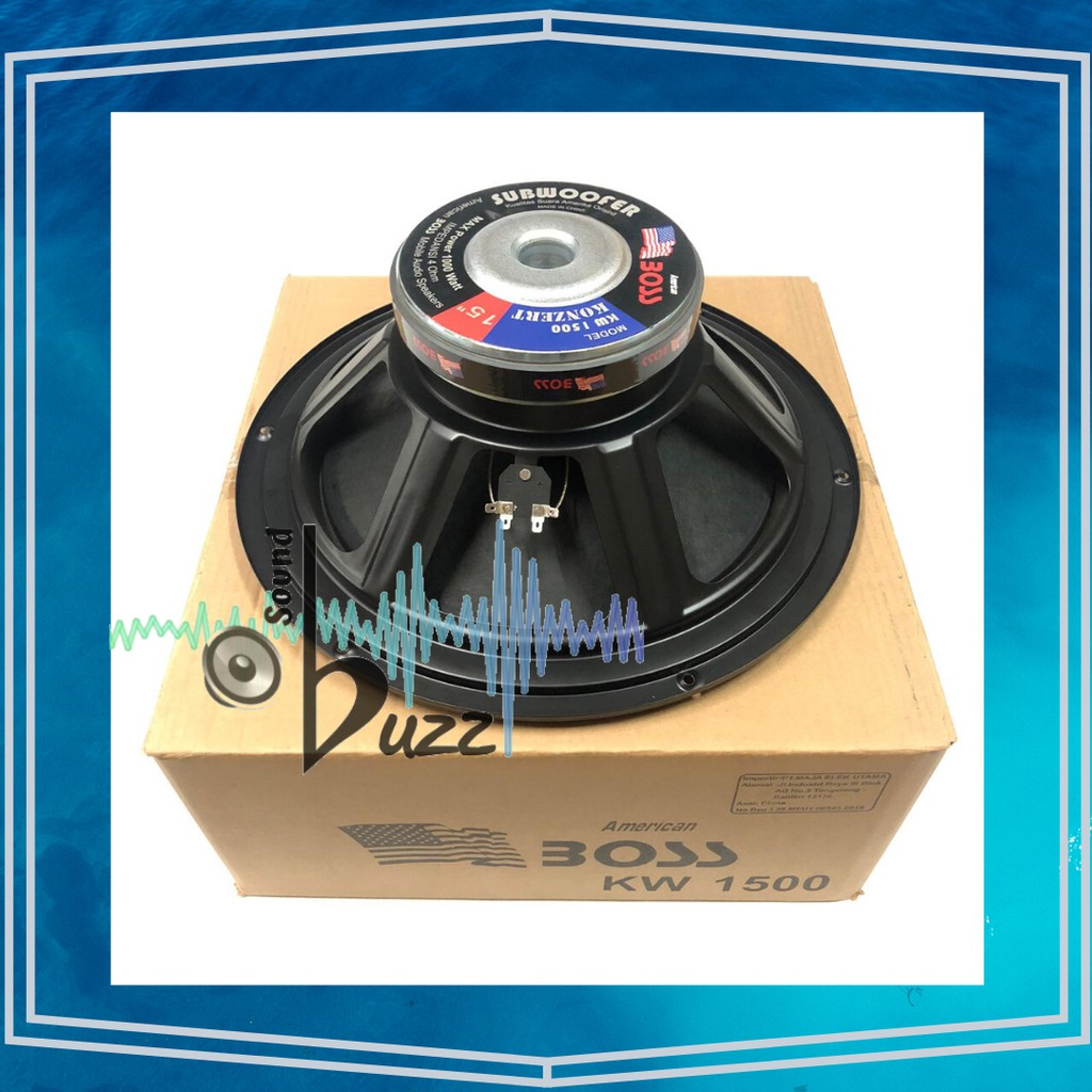 Speaker 15 inch Subwoofer American Boss KW 1500