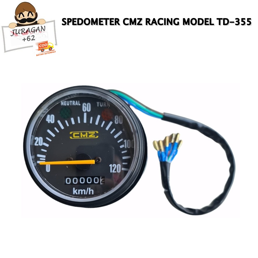 SPEDOMETER ODOMETER HONDA CB100 CMZ RACING