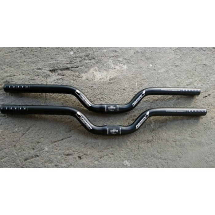 Handlebar Stang FMF Mid Rise Riser 25,4x520mm Aluminium Alloy - Hitam