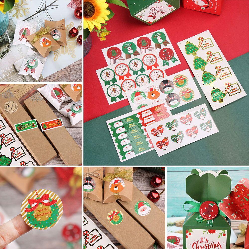 PINEAPPLE Nanas 5pcs Packaging Sticker Lucu Natal Baking Paket Sealing Sticker
