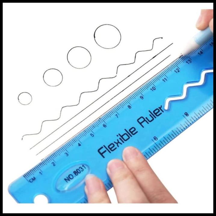 

Penggaris Fleksible - Flexible Ruler 30 Cm
