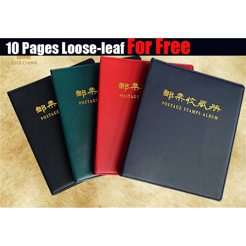 

IMPORT High Quality Postage Stamp Album Sheets Collecting Book Post Stamps Album Pages ,Cotain