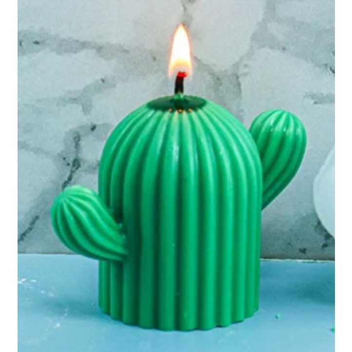 lilin bentuk kaktus