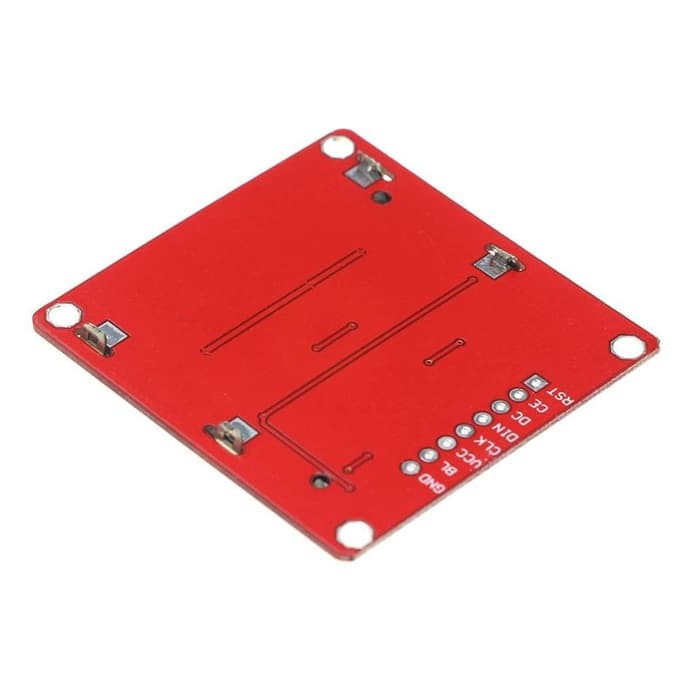 Red Lcd Nokia 5110 Display For Arduino Diy Project