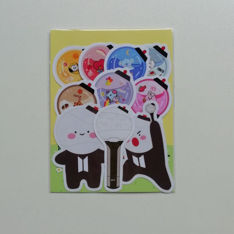 

[ST-P-04] Sticker Set BangtanBomb BT21 Stiker Set BANGTAN BOMB