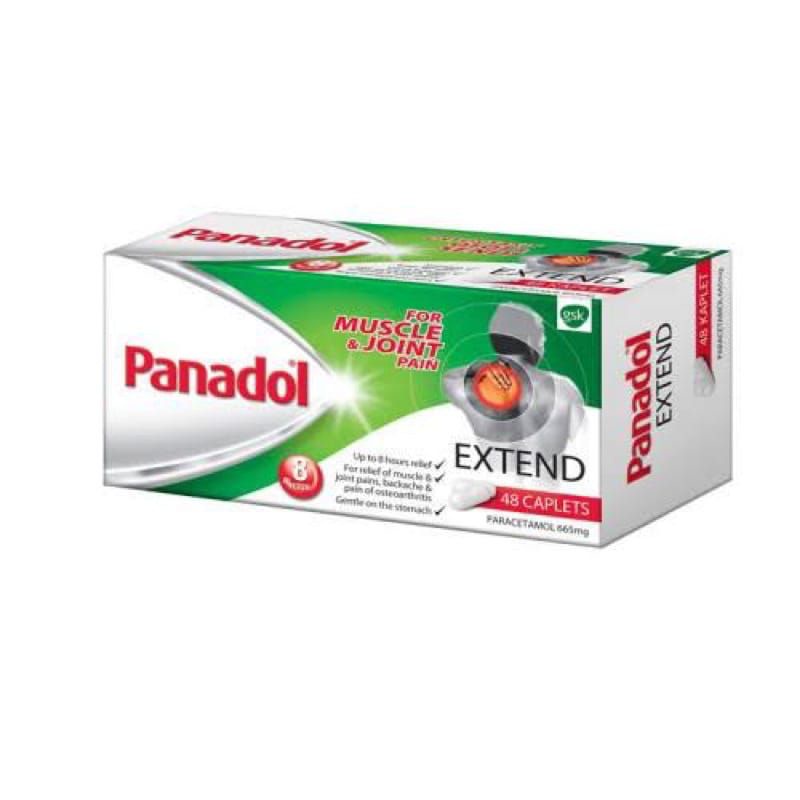 Panadol Extend Malaysia isi 12 kaplet