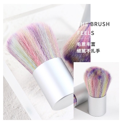 RAINBOW DUST BRUSH NAIL ART / kuas debu nailart kuas blush on makeup