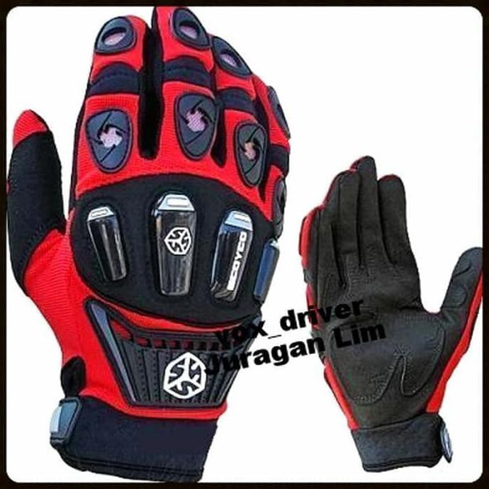 GROSIR SARUNG TANGAN MOTOR CEWEK SARUNG TANGAN SCOYCO KORTING