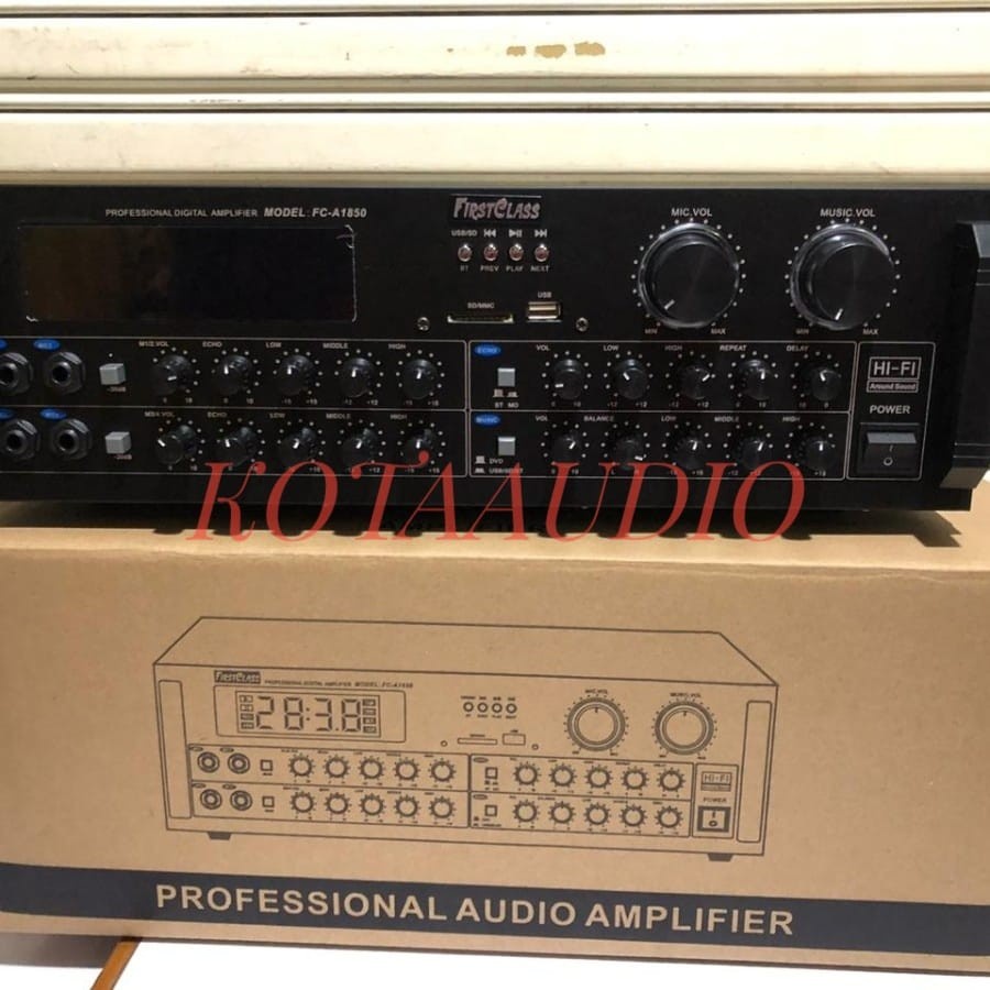 Amplifier Karaoke Firstclass FC A8120 / FCA8120/ FCA 8120 Bluetooth