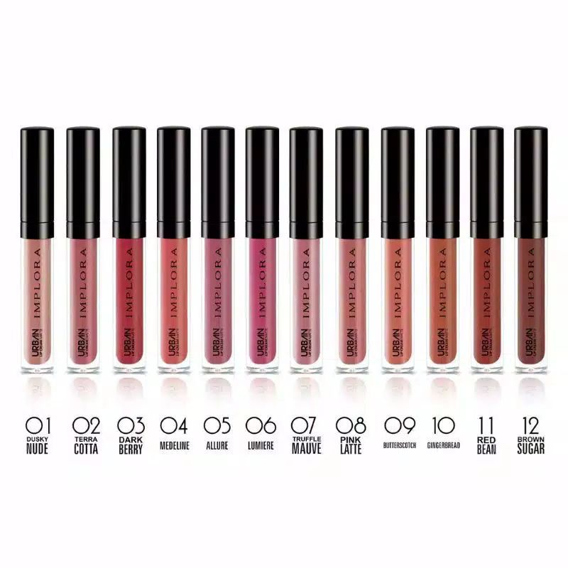 [BPOM] IMPLORA LIPMATTE IMPLORA URBAN LIPSTIK 100% ORI