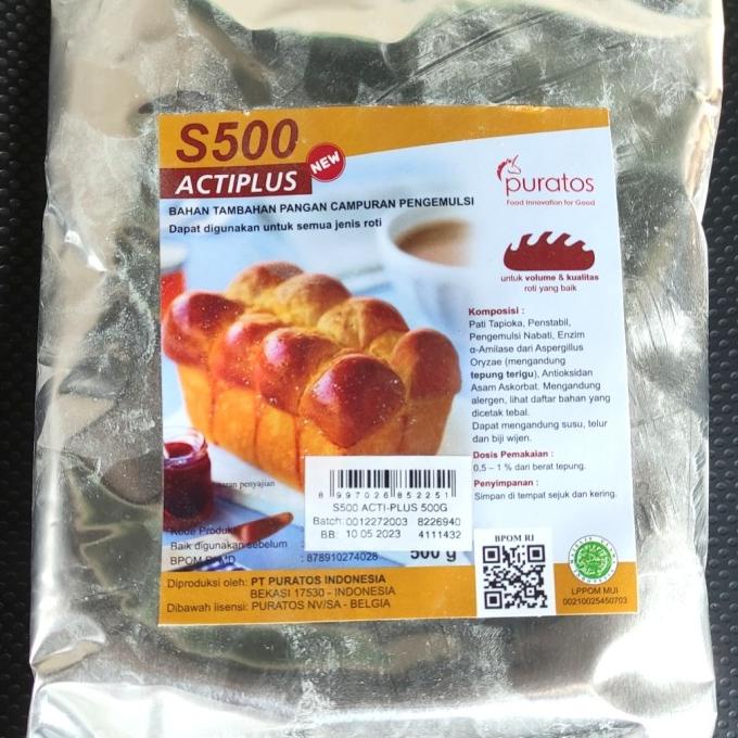 

puratos s500 acti plus 500gr/puratos bread improver TERLARIS TERPERCAYA ORIGINAL