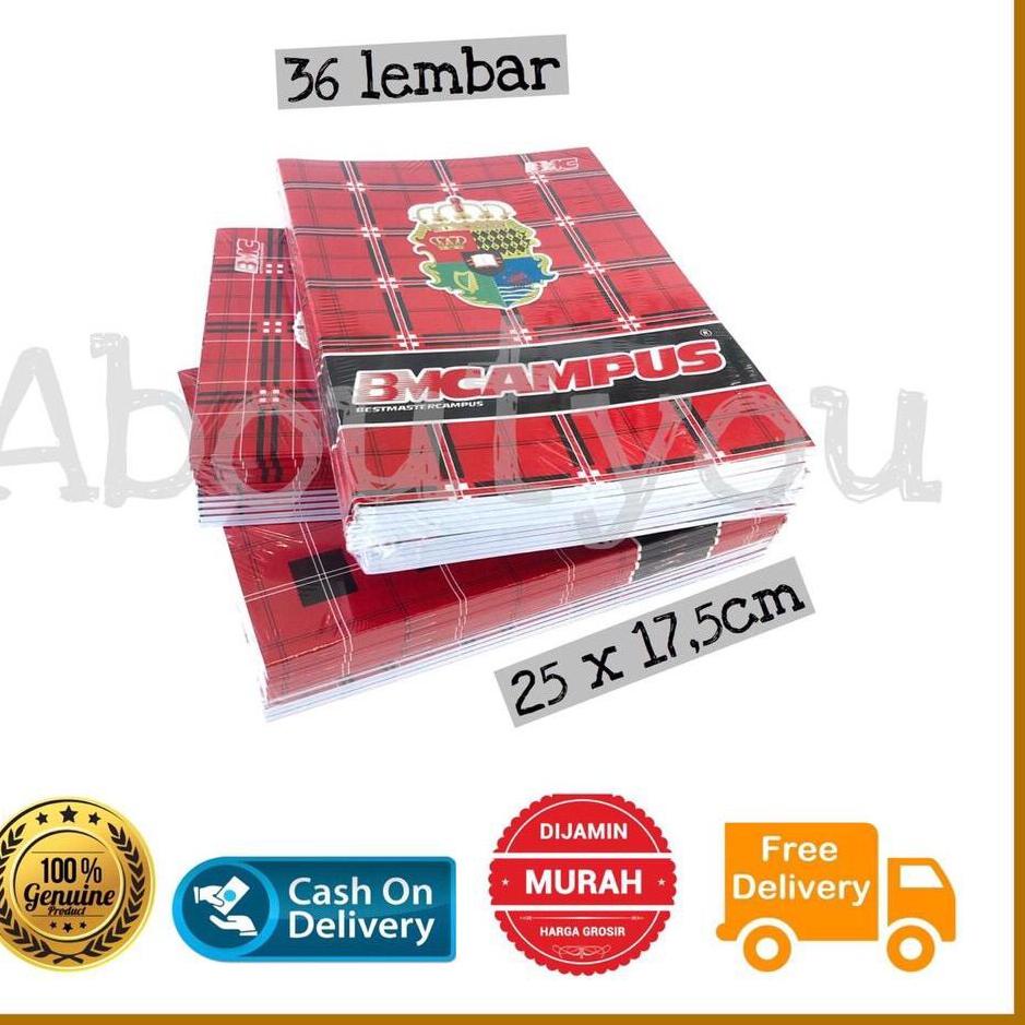 

Super Promo L6GGQ PACK isi 10 BUKU Tulis CAMPUS 36 lembar Buku Boxy BIG BOSS Grosir Z97 Best Terlaris