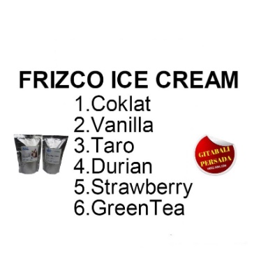

COKLAT Ice Cream Frizco Instant Powder 500Gr Frisco Bubuk Es Krim hard ice cream