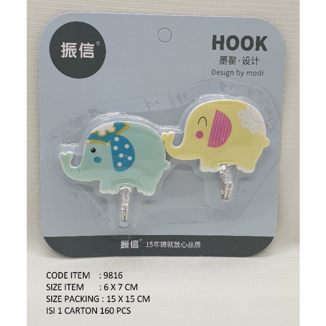 HOOK TEMPEL GANTUNGAN KAPSTOK 9816 UKURAN BESAR