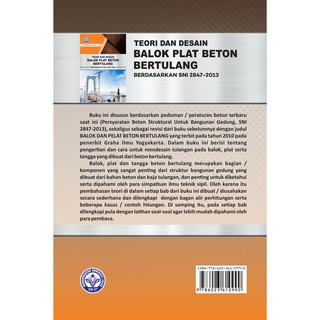 Buku Teori dan Desain Balok Plat Beton Bertulang Berdasarkan SNI 2847