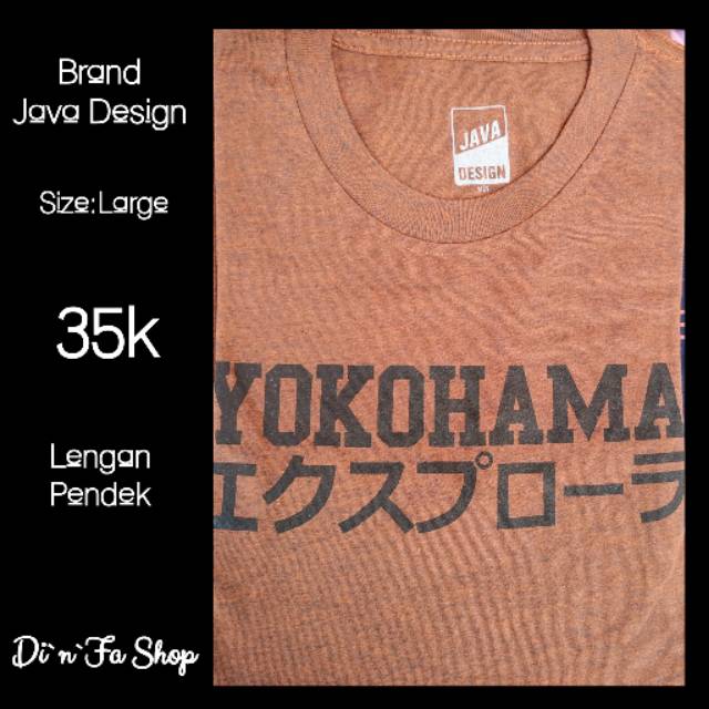 Pakaian Pria/Baju Pria/Kaos Cowok/Branded Java Design/Termurah
