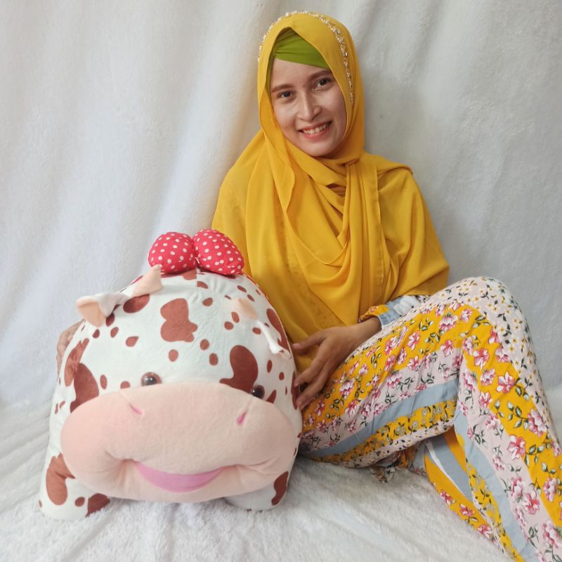 boneka sapi MOTIF Jumbo murah