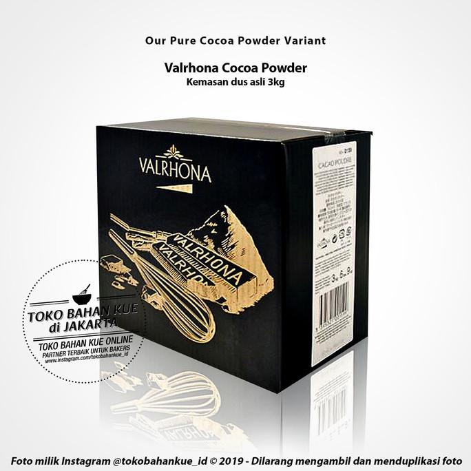 

VALRHONA - PURE COCOA POWDER 1KG COKLAT BUBUK CACAO POWDER KAKAO