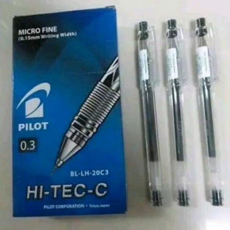 

BISA COD Pulpen Hi-tech Pilot 0.3mm / (12pcs) .,