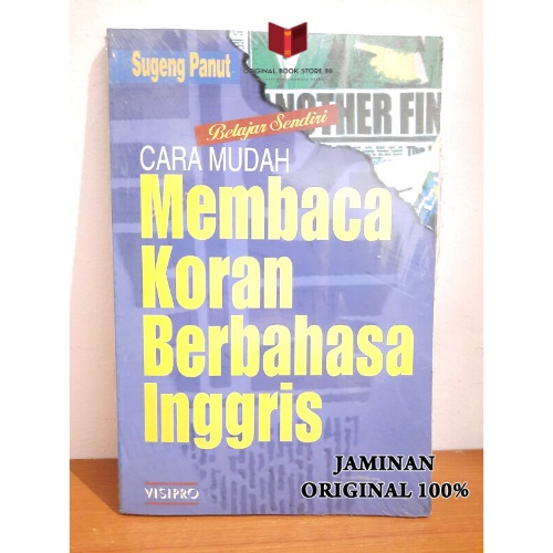 Buku Cara Mudah Membaca Koran Berbahasa Inggris