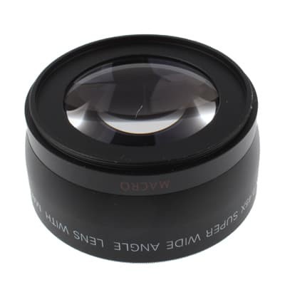 Super Wide Angle Lens with Macro 58mm for Canon - S-DAL-0001 - Black