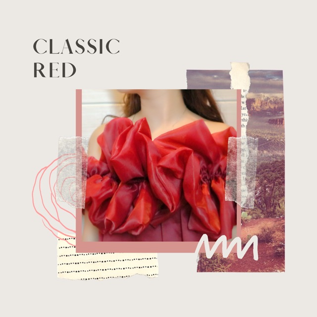 𝙏𝙪𝙩𝙪𝙡𝙡𝙚 Ruffle Basic Classic Red Set
