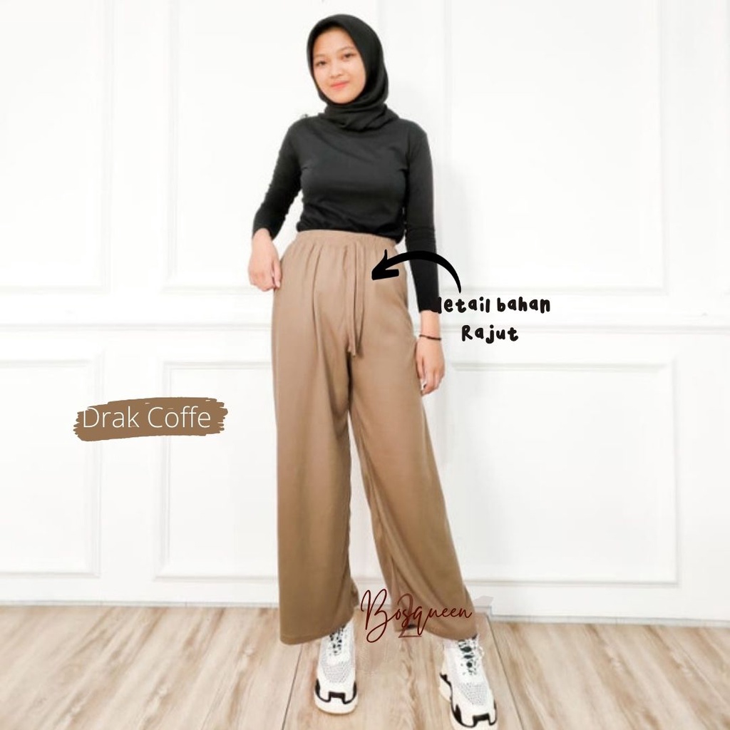 KULOT RAJUT PREMIUM | CELANA RAJUT | KNIT PANTS MURAH