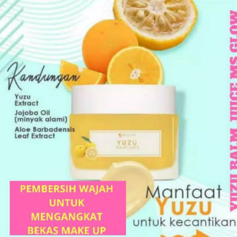MS GLOW YUZU BALM JUICE/ YUZU BALM JUICE MS GLOW