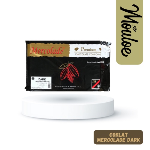 

MERCOLADE DARK COKELAT COMPOUND 1KG | Mouloemart | coklat compound untuk berbagai macam kue