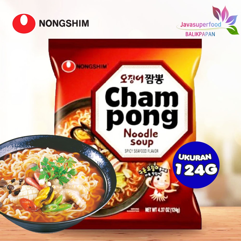 

Nongshim ChamPong CHAM PONG JJAMBONG Ramen Ramyun Korea