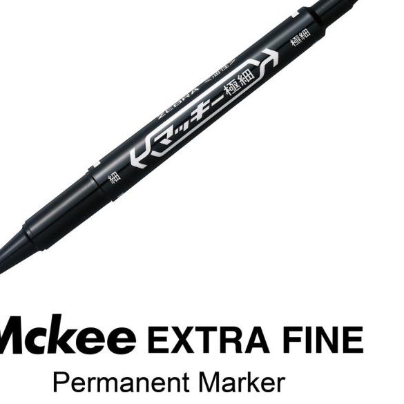 

☇ ZEBRA McKie Extra Fine - Hitam ►