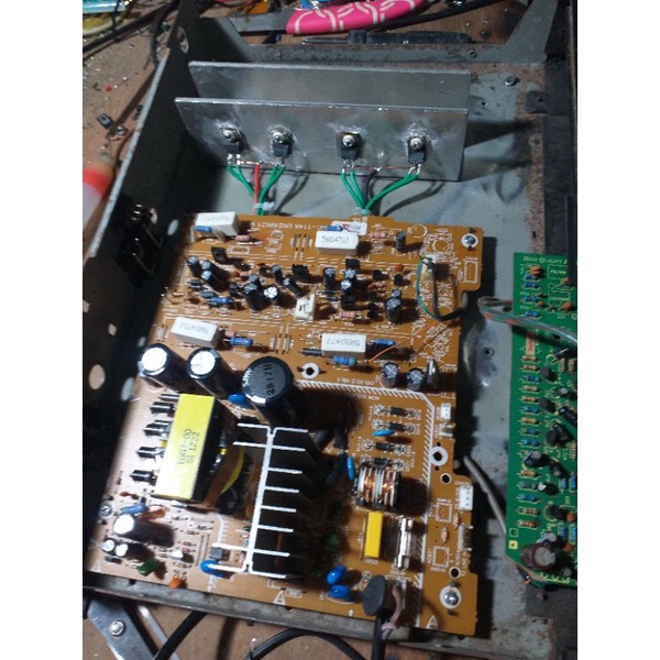 power ampli bekas sepeaker aktif polytron box pakai bekas receiver