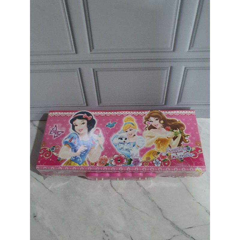 kotak pensil dus ada bisa kunci password KODE ukuran MINI 1tingkat-Princess kodeMINI