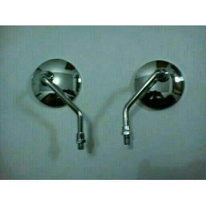 Variasi Spion Retro Vespa Scopy Bulat Tiang Pendek